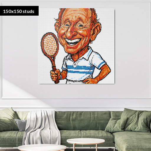 150*150studs, 120*120cm, 47,25*47,25inch