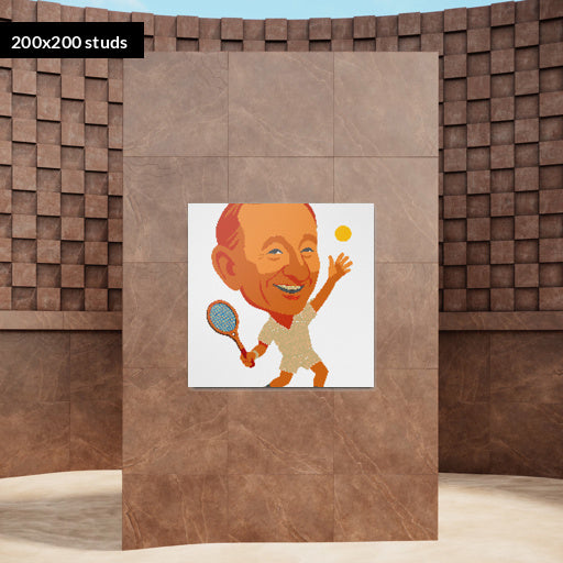 200*200studs, 160*160cm, 63*63inch
