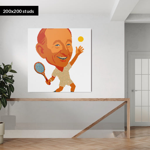 200*200studs, 160*160cm, 63*63inch