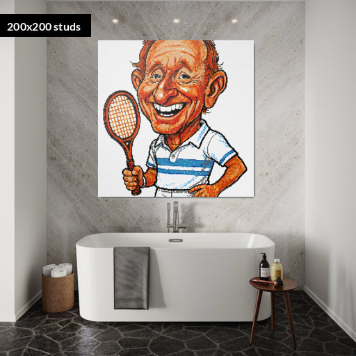 200*200studs, 160*160cm, 63*63inch