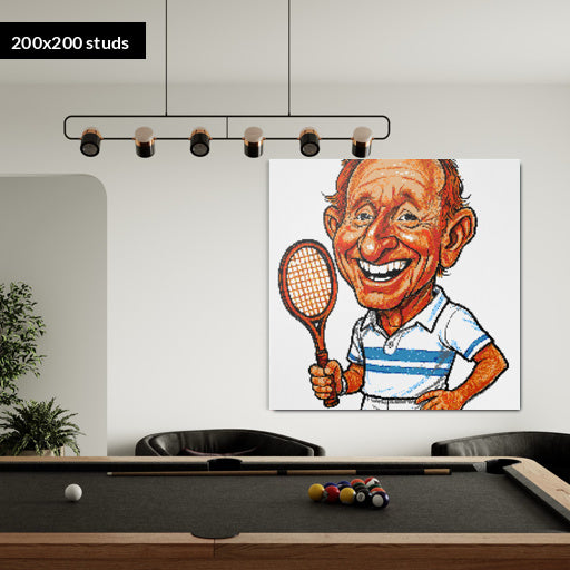 200*200studs, 160*160cm, 63*63inch