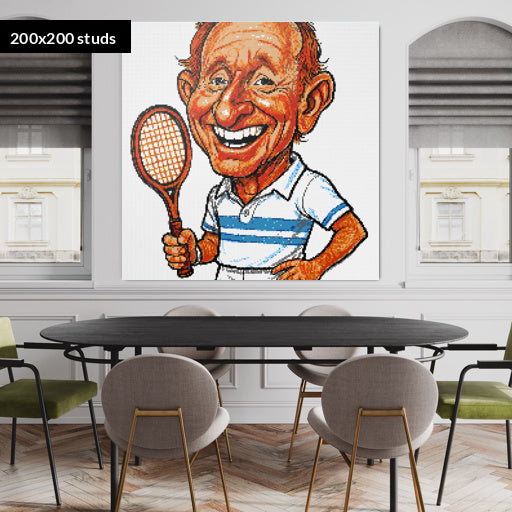 200*200studs, 160*160cm, 63*63inch