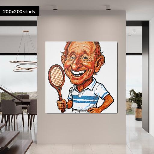 200*200studs, 160*160cm, 63*63inch