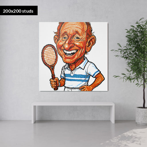 200*200studs, 160*160cm, 63*63inch