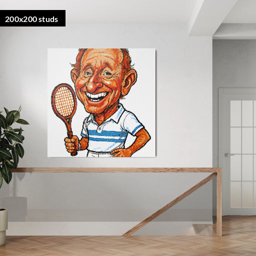 200*200studs, 160*160cm, 63*63inch