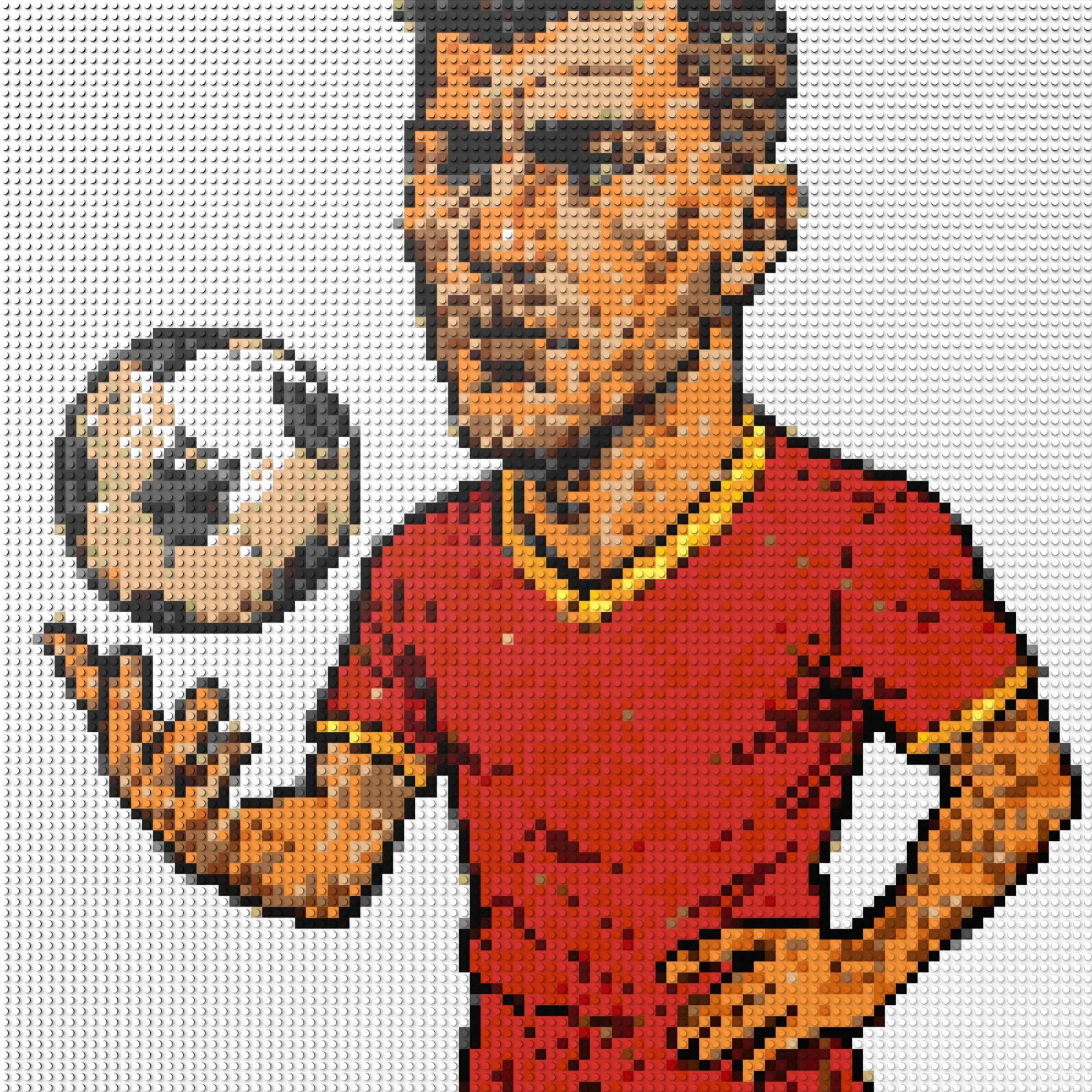 100*100studs, 80*80cm, 31,5*31,5inch