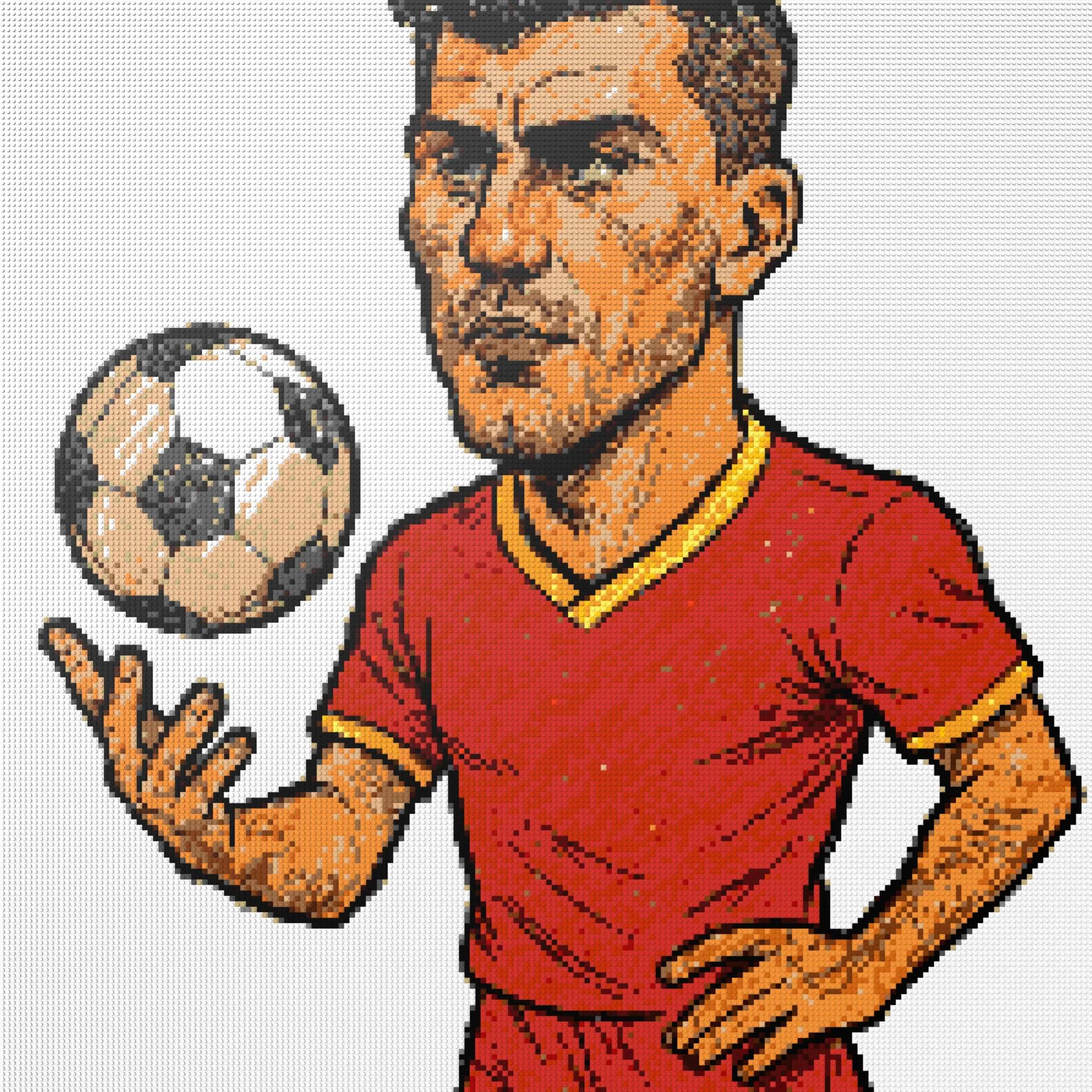 200*200studs, 160*160cm, 63*63inch