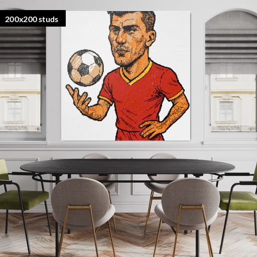 200*200studs, 160*160cm, 63*63inch