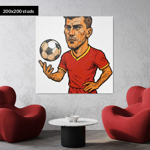 200*200studs, 160*160cm, 63*63inch