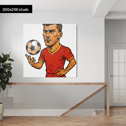 200*200studs, 160*160cm, 63*63inch