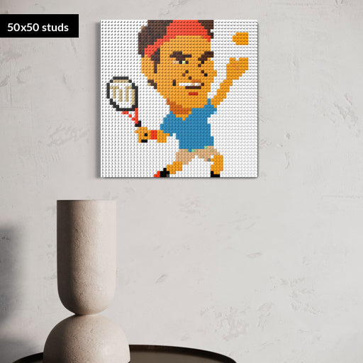 50*50studs, 40*40cm, 15,75*15,75inch