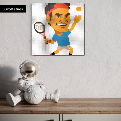 50*50studs, 40*40cm, 15,75*15,75inch