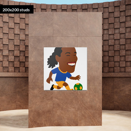 200*200studs, 160*160cm, 63*63inch