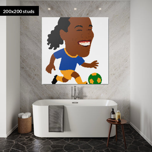 200*200studs, 160*160cm, 63*63inch