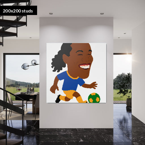 200*200studs, 160*160cm, 63*63inch