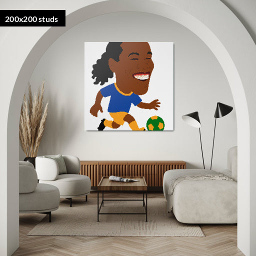 200*200studs, 160*160cm, 63*63inch