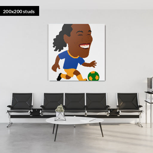 200*200studs, 160*160cm, 63*63inch