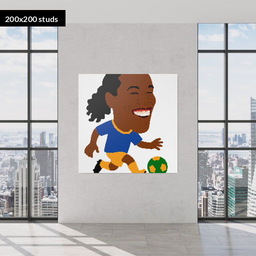 200*200studs, 160*160cm, 63*63inch