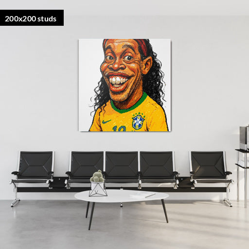 200*200studs, 160*160cm, 63*63inch