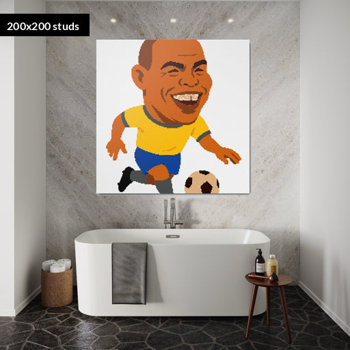 200*200studs, 160*160cm, 63*63inch