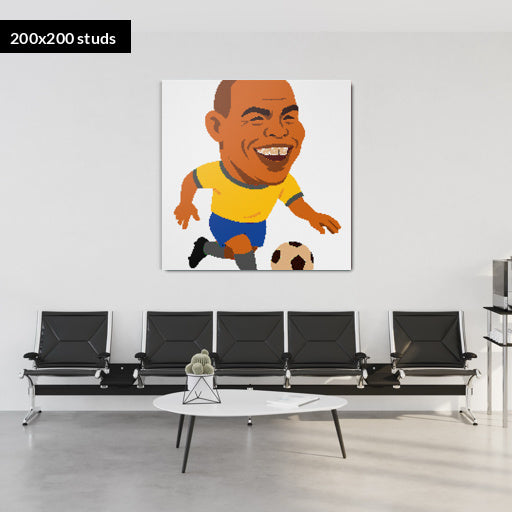 200*200studs, 160*160cm, 63*63inch