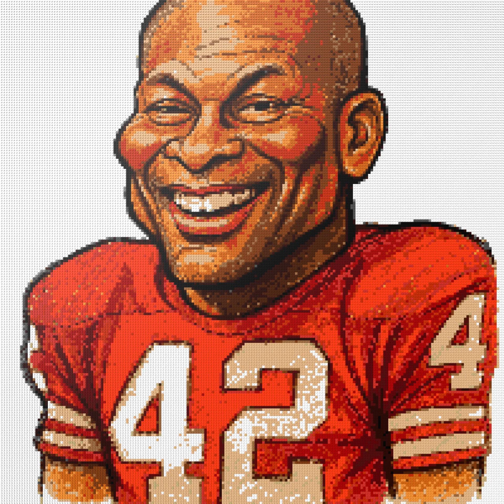 200*200studs, 160*160cm, 63*63inch