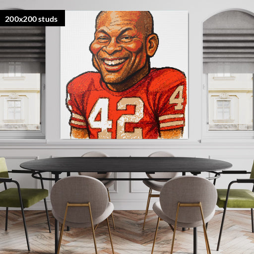 200*200studs, 160*160cm, 63*63inch