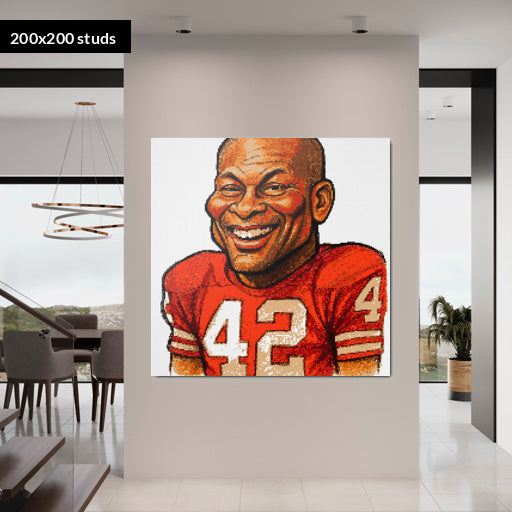 200*200studs, 160*160cm, 63*63inch