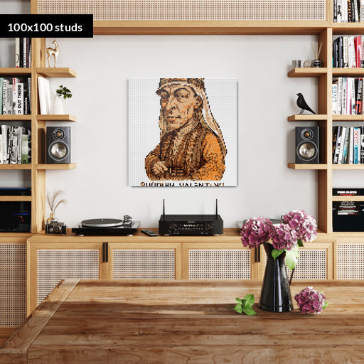 100*100studs, 80*80cm, 31,5*31,5inch