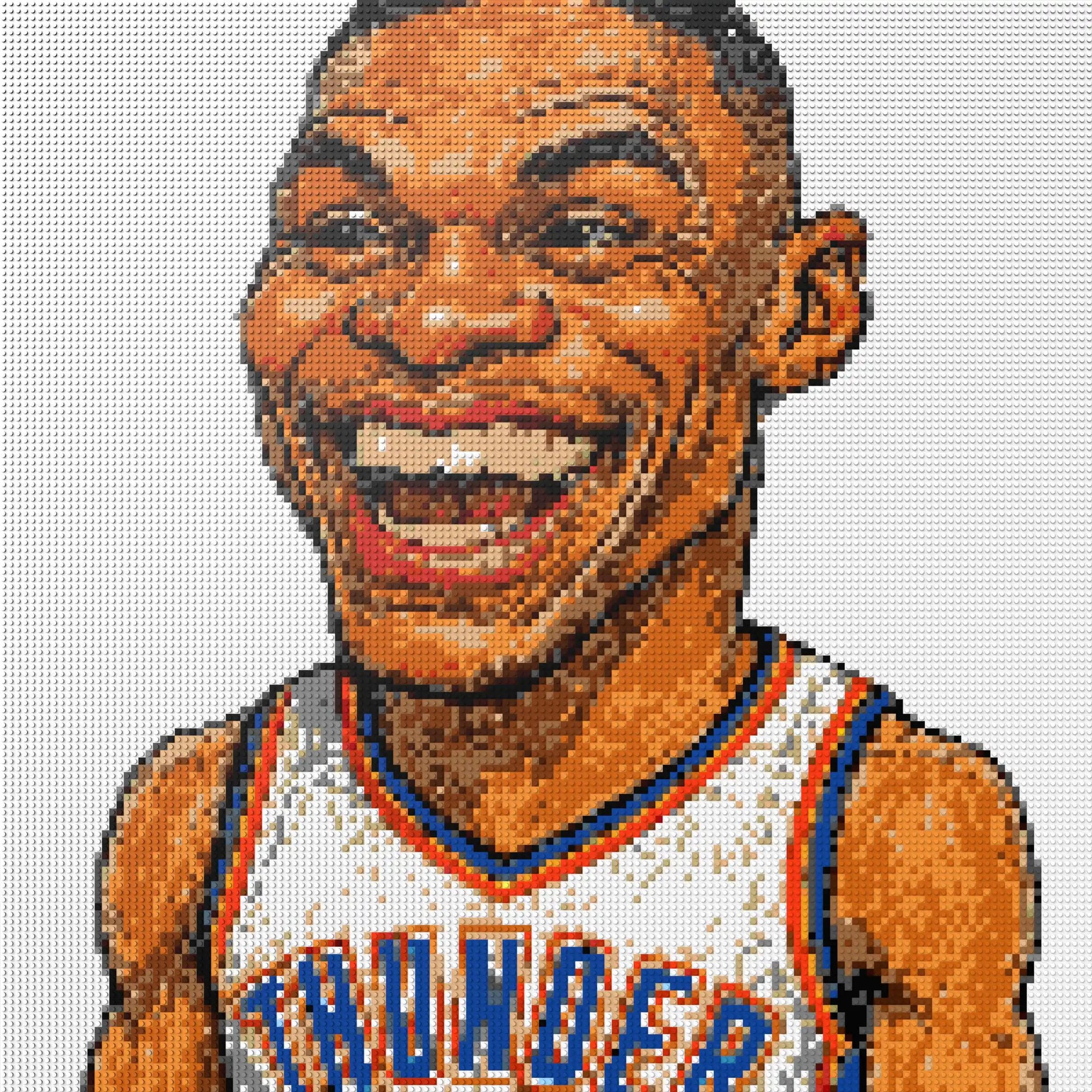 150*150studs, 120*120cm, 47,25*47,25inch