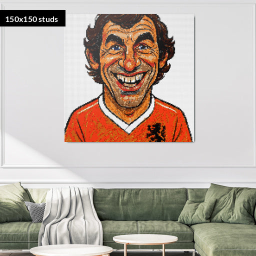 150*150studs, 120*120cm, 47,25*47,25inch