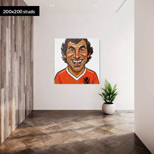 200*200studs, 160*160cm, 63*63inch