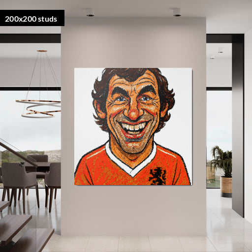 200*200studs, 160*160cm, 63*63inch