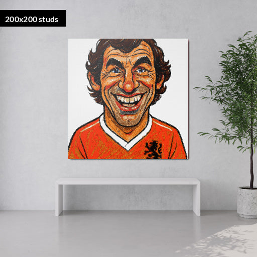 200*200studs, 160*160cm, 63*63inch