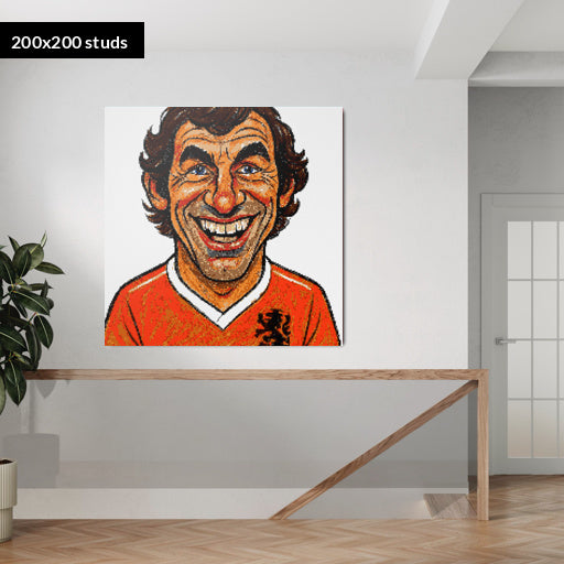 200*200studs, 160*160cm, 63*63inch