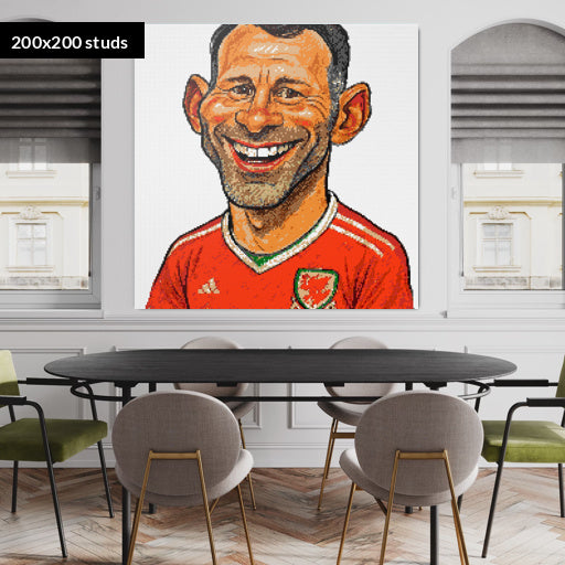 200*200studs, 160*160cm, 63*63inch