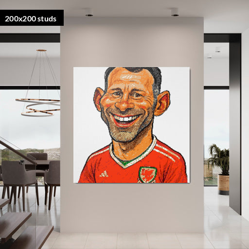 200*200studs, 160*160cm, 63*63inch