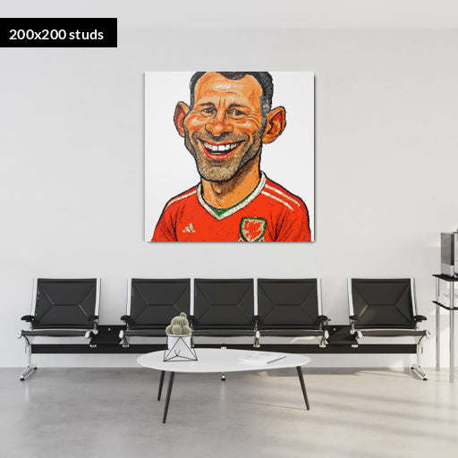 200*200studs, 160*160cm, 63*63inch