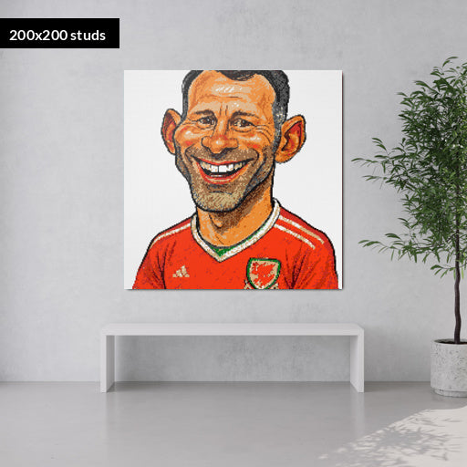 200*200studs, 160*160cm, 63*63inch