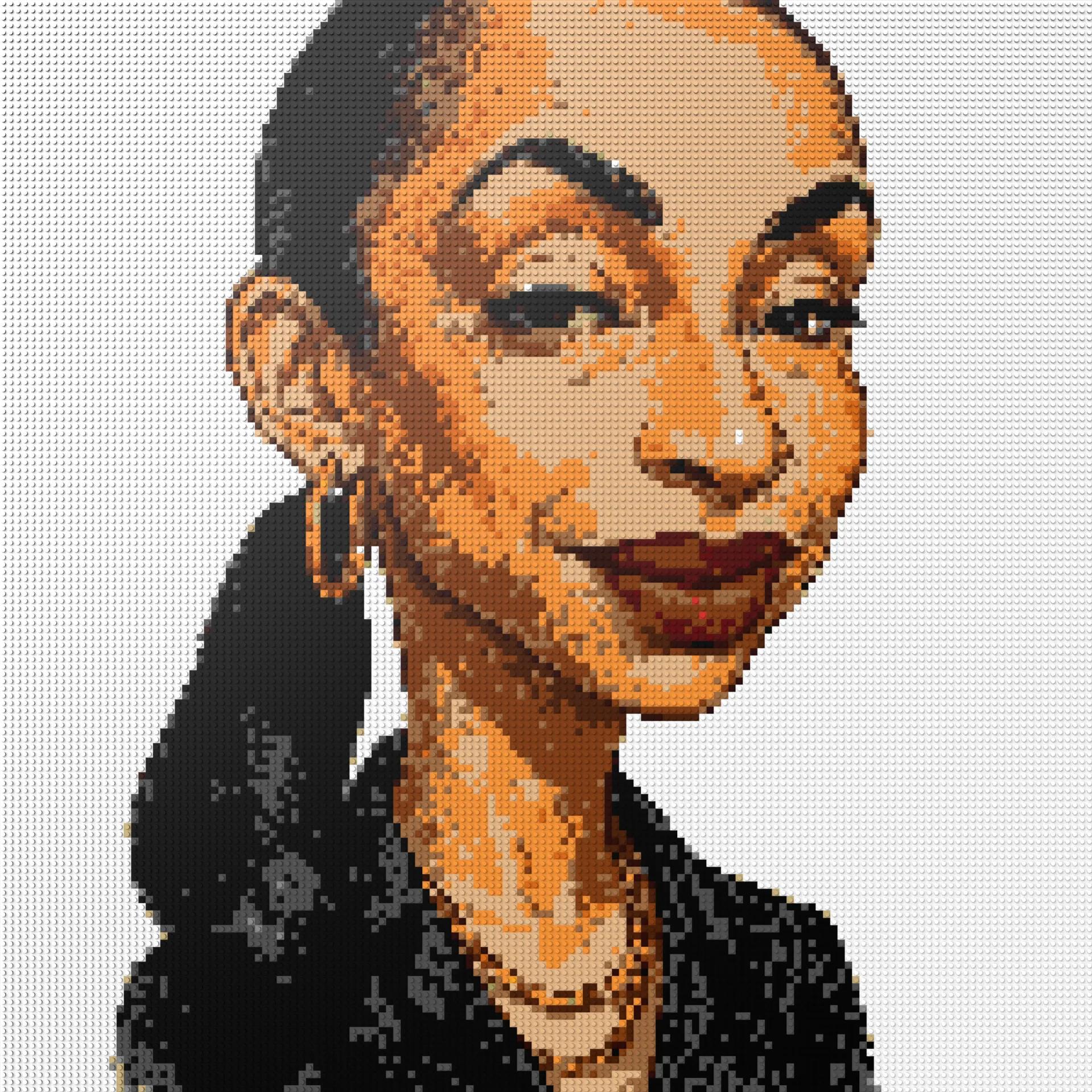 150*150studs, 120*120cm, 47,25*47,25inch