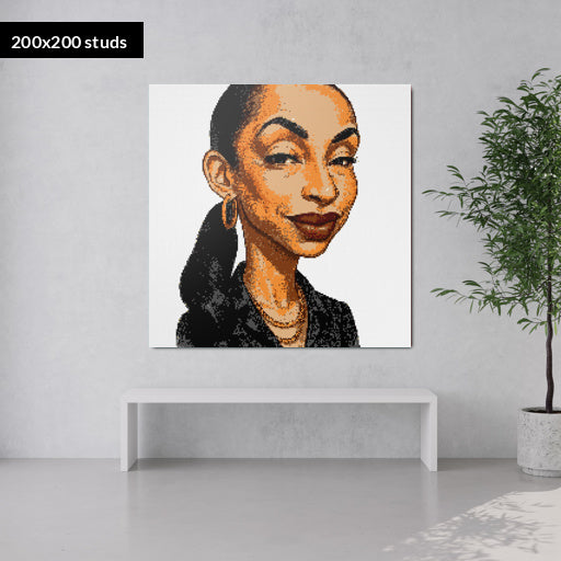 200*200studs, 160*160cm, 63*63inch