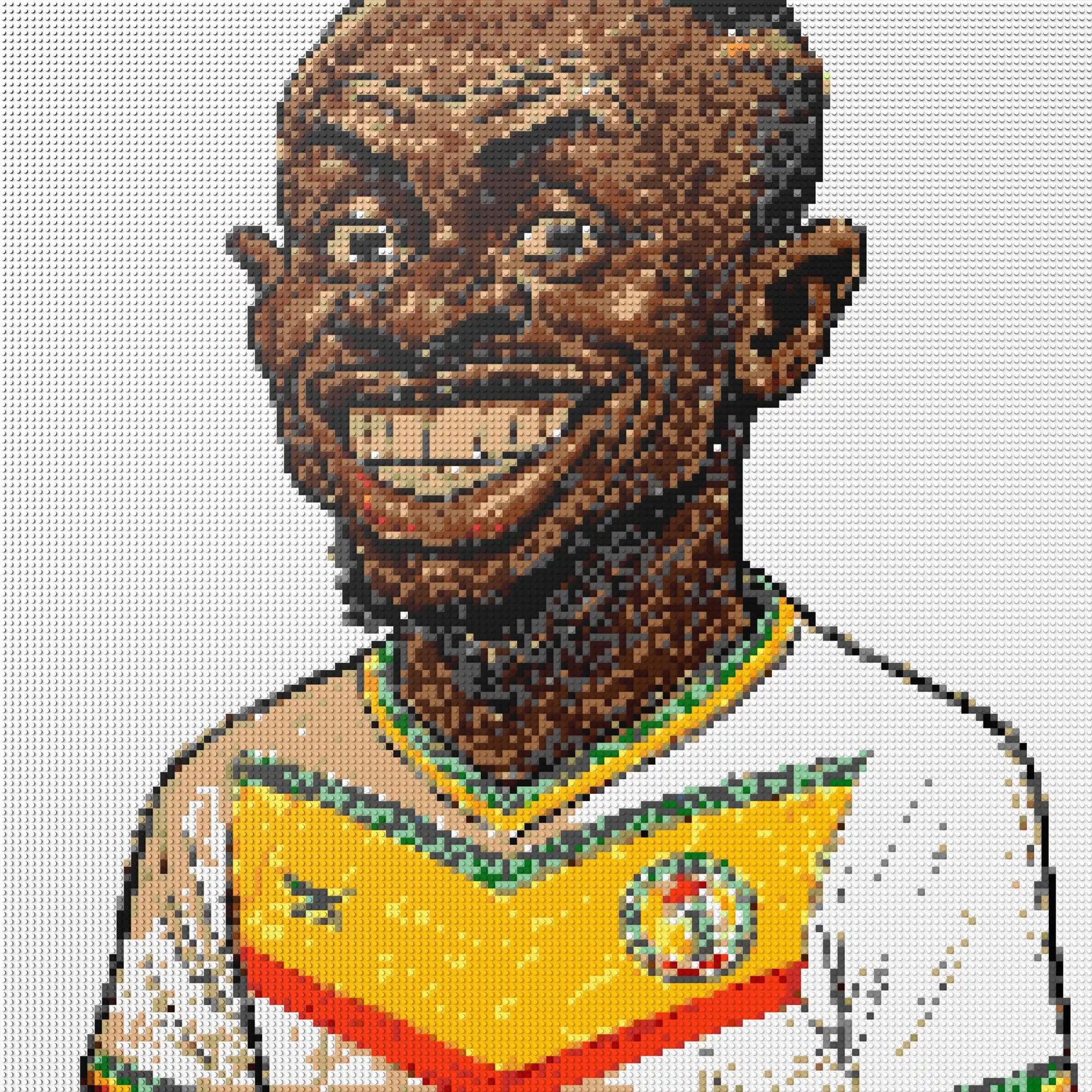 150*150studs, 120*120cm, 47,25*47,25inch