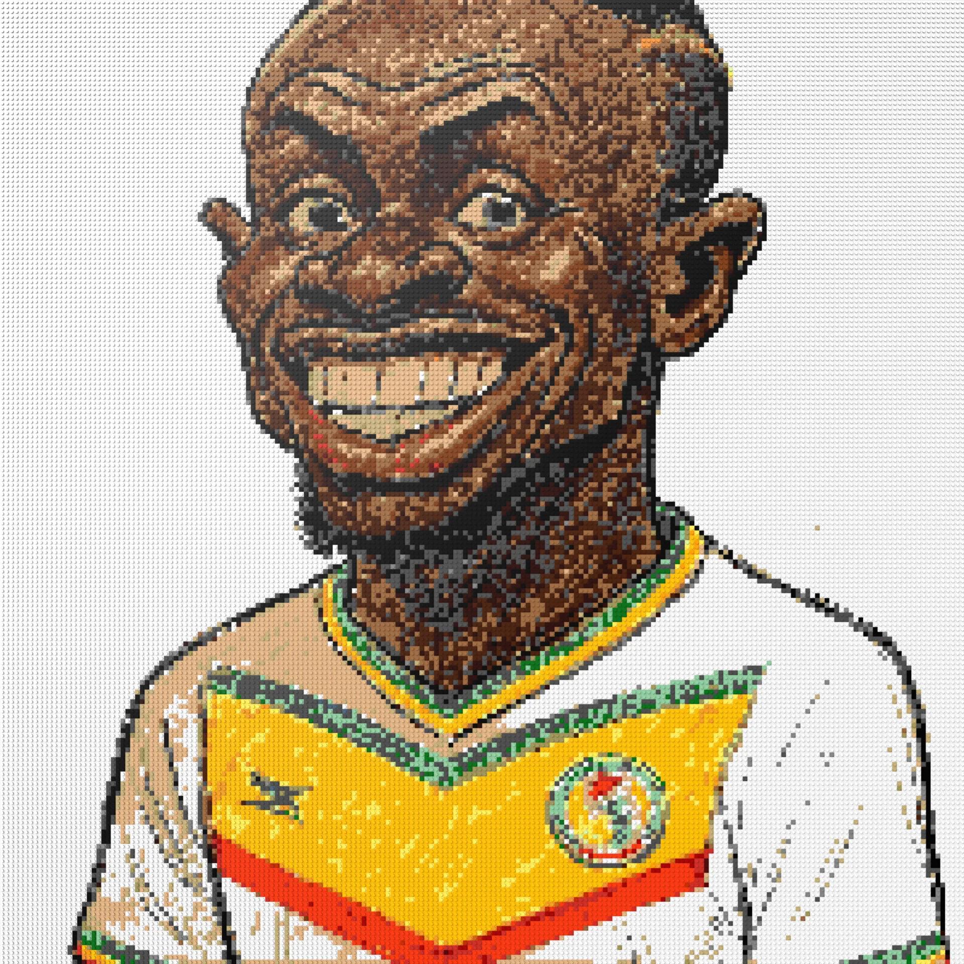 200*200studs, 160*160cm, 63*63inch