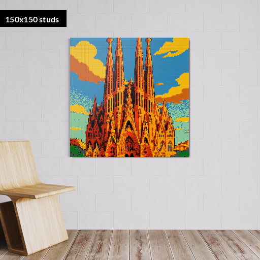 150*150studs, 120*120cm, 47,25*47,25inch