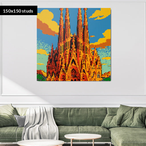 150*150studs, 120*120cm, 47,25*47,25inch