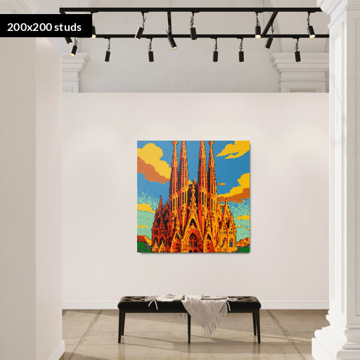 200*200studs, 160*160cm, 63*63inch