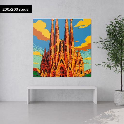 200*200studs, 160*160cm, 63*63inch