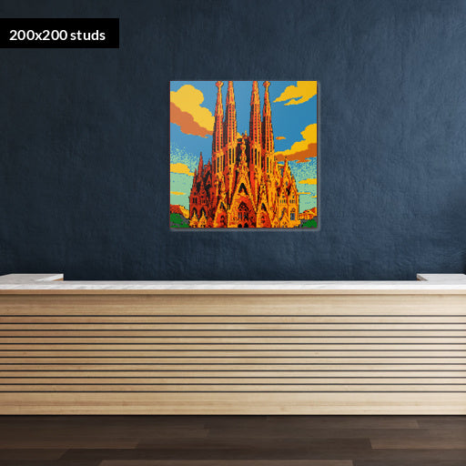 200*200studs, 160*160cm, 63*63inch