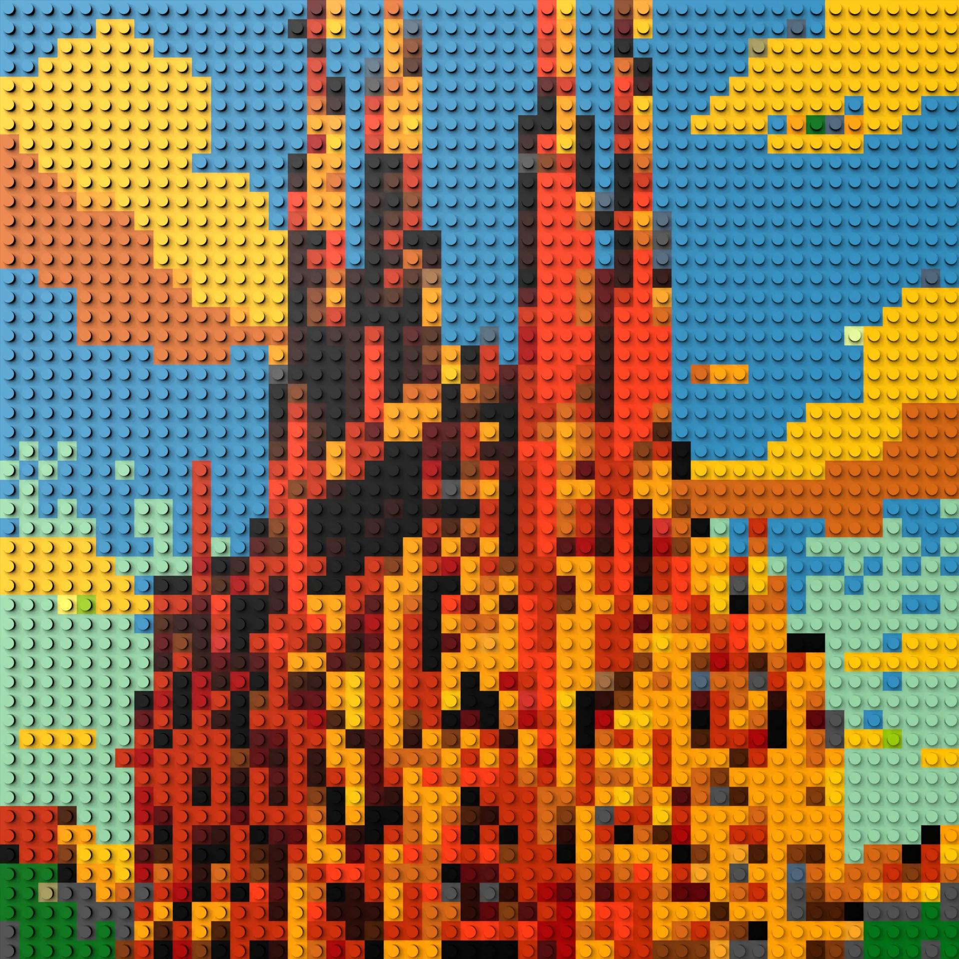 50*50studs, 40*40cm, 15,75*15,75inch
