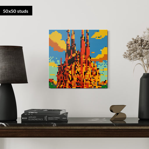 50*50studs, 40*40cm, 15,75*15,75inch